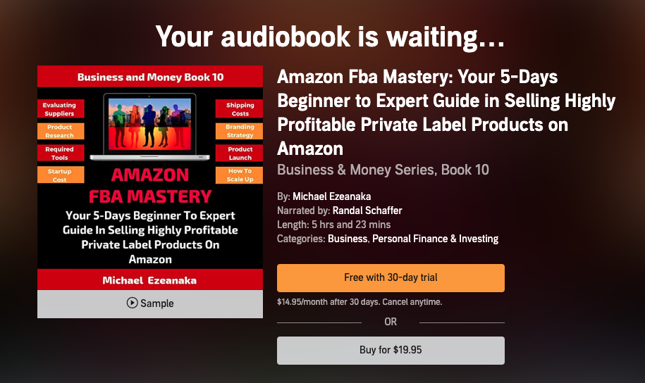 Amazon-FBA-Audible